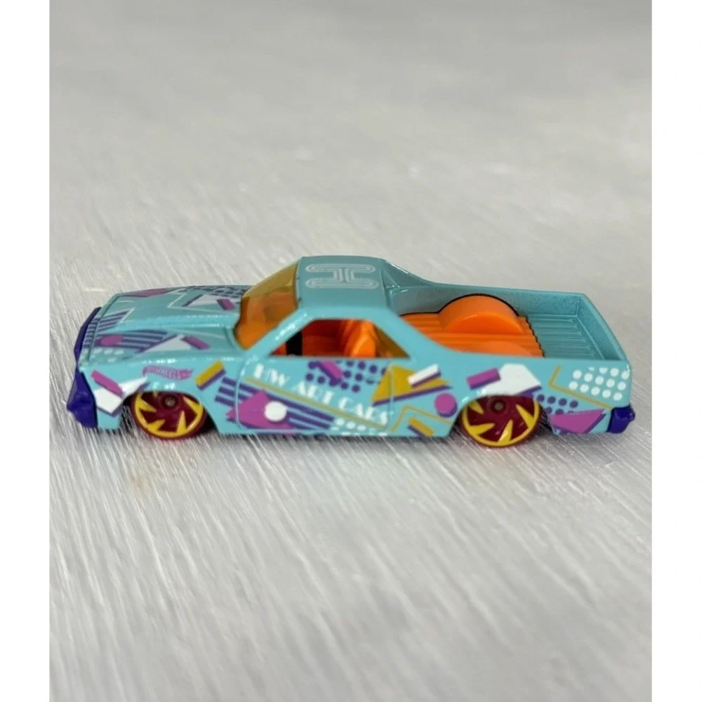 2021 HOT WHEELS SKY BLUE 1980 CHEVY EL CAMINO, HW ART CARS #3/10, HW #44, VHTF